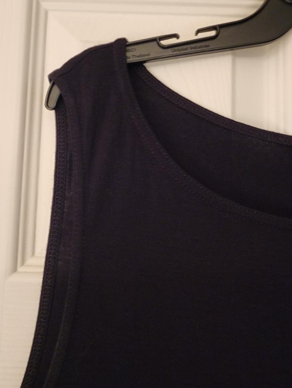 EILEEN FISHER  Sleeveless Tank Top In Black Size Large - Picture 5 of 11